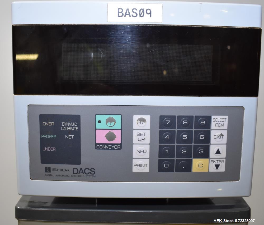 Ishida Checkweigher DACS-WN-012-SB/PB-I Checkweigher w/Reject up to 1200 grams